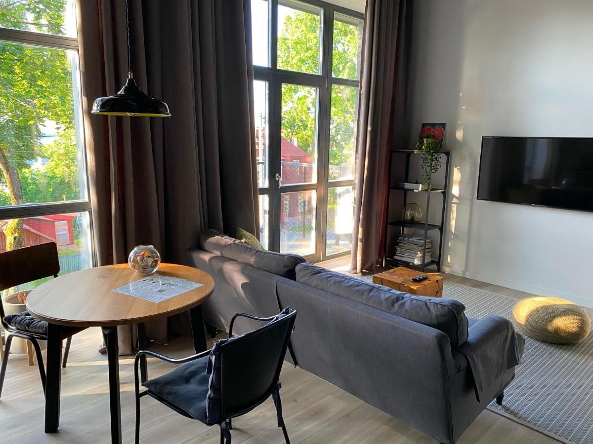 G - Owl Jazz -Modern Loft Type Apartment 18 With Big Roof Terrace And Free Private Parking カウナス エクステリア 写真