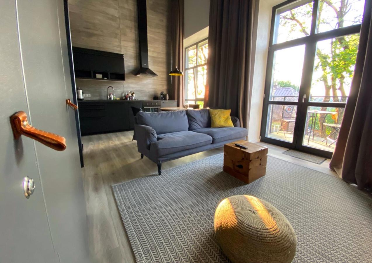 G - Owl Jazz -Modern Loft Type Apartment 18 With Big Roof Terrace And Free Private Parking カウナス エクステリア 写真