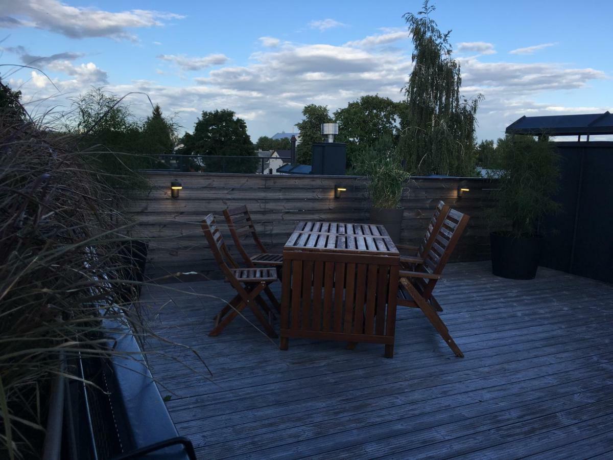 G - Owl Jazz -Modern Loft Type Apartment 18 With Big Roof Terrace And Free Private Parking カウナス エクステリア 写真