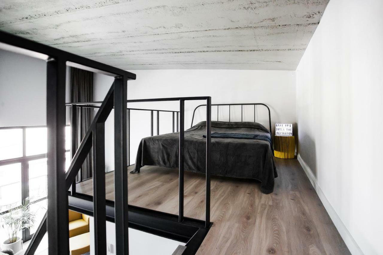 G - Owl Jazz -Modern Loft Type Apartment 18 With Big Roof Terrace And Free Private Parking カウナス エクステリア 写真